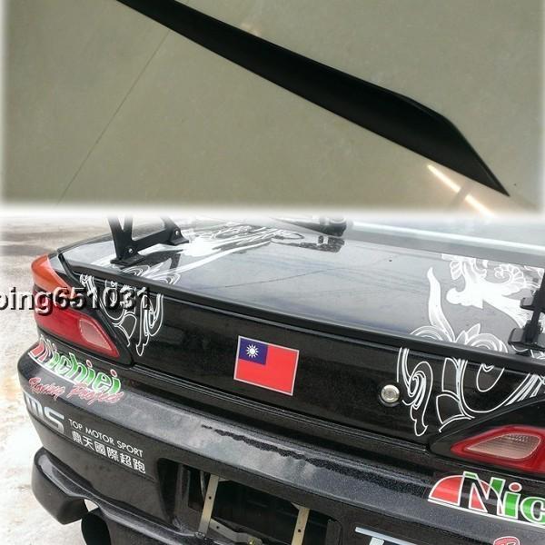 99-03 silvia s15 trunk lip spoiler all unpainted (fits: nissan )