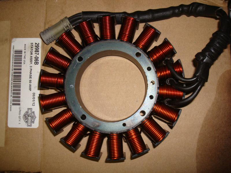 Harley davidson 3 phase 50 amp stator