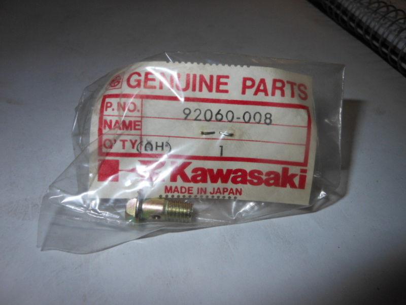 Find Nos Kawasaki Banjo Bolt S1 S2 S3 H1 H2 92060 008 In I Ship