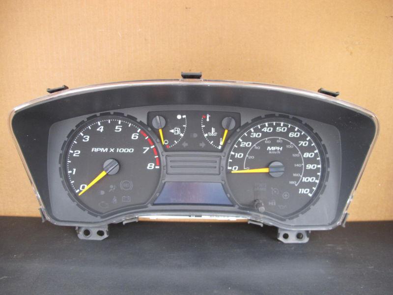 2005 05 chevy colorado gmc canyon truck speedometer cluster 40k