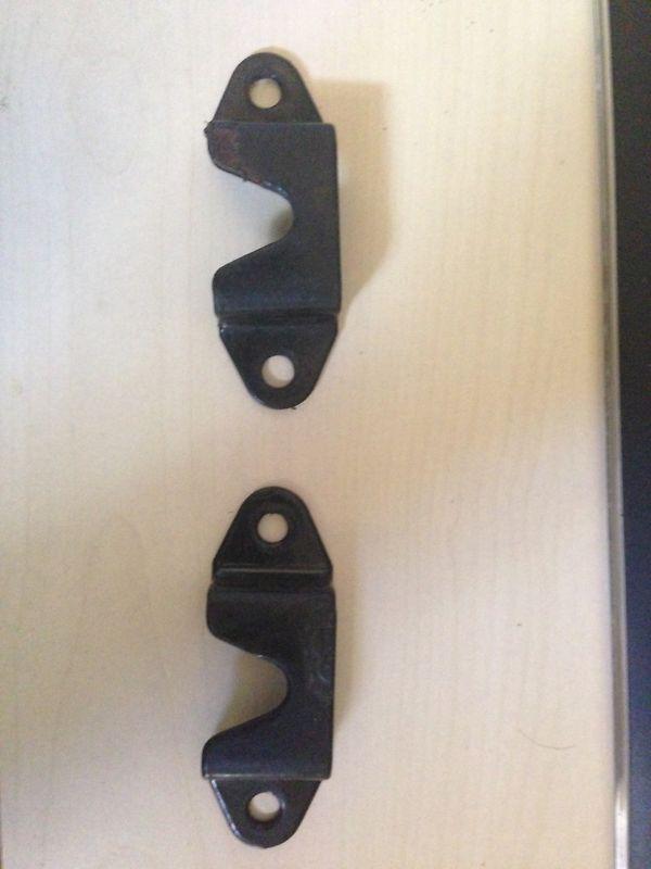 Jeep wrangler factory yj 1987-1995 rear fold and tumble seat bracket set 1441