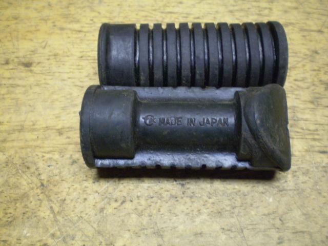 Nos harley davidson hummer aermachi foot rest rubber