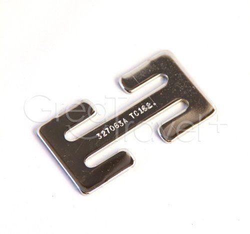 New metal seat belt locking clip - pack of 2