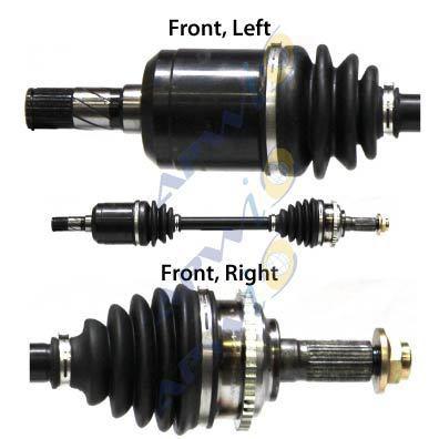 Apw int'l mz8338a cv half-shaft assembly-cv joint half shaft