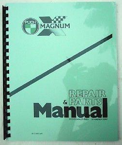 Puch magnum x moped service and parts manual 1979