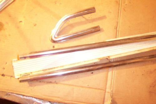 1963 ford fairlane 4-d,ps rear 1/4 stainless
