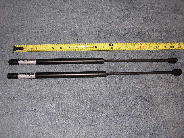 2ea nitro-prop strut rep gaylords tonneau cover lid gas spring oem se197pgb-110