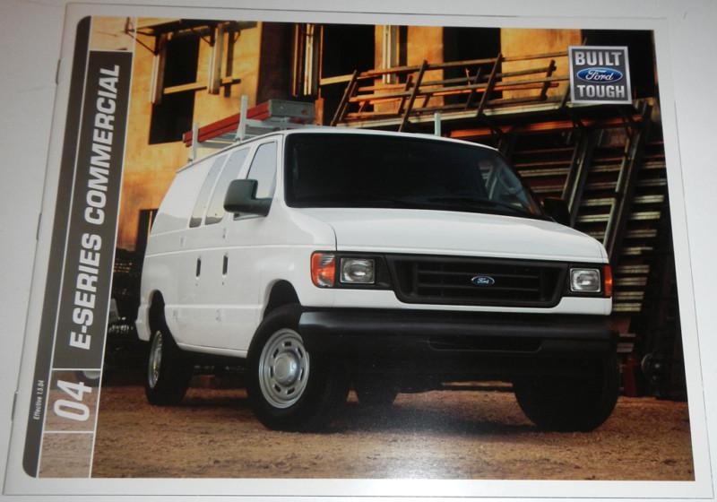 2004 ford e-series commercial brochure