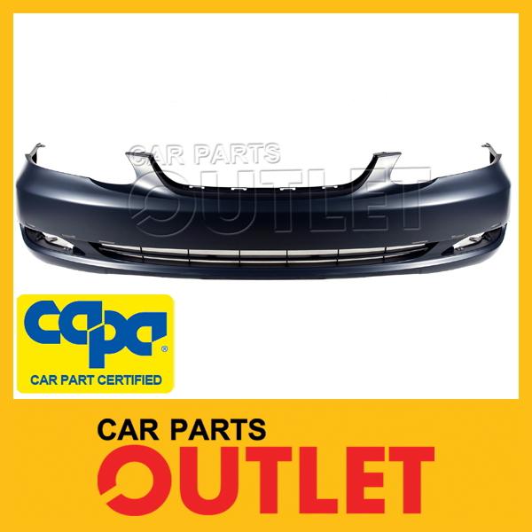 2005-2008 toyota corolla front bumper primed plastic cover s/xrs capa certified