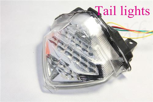 Led tail brake light turn signals fit yamaha yzf r1 yzfr1 yzf-r1 2004-2006 clear