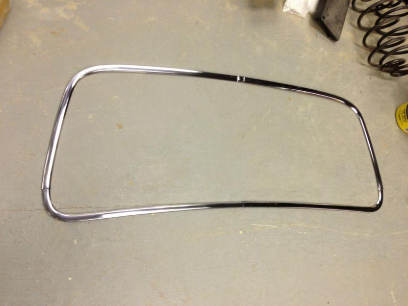 1969 to 70 pontiac grand prix side rear window trim molding