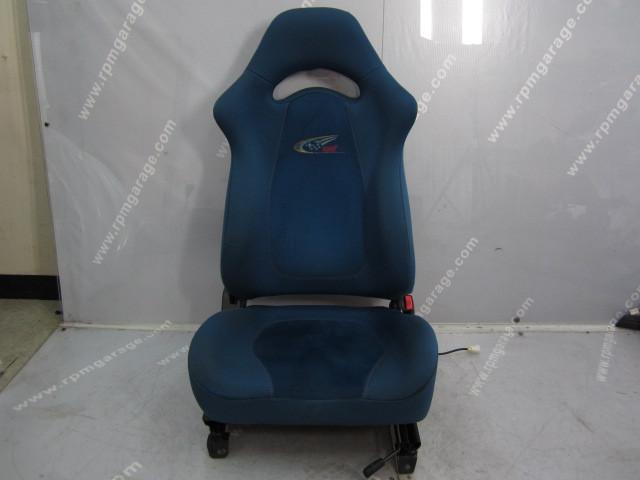 Jdm impreza gc8 wrx version 6 sti ra edition oem right front seat with rail