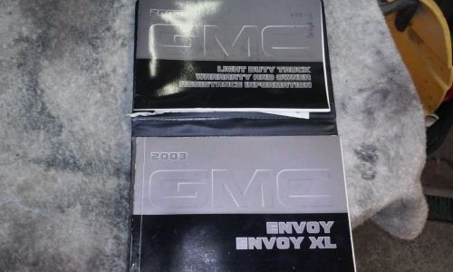 2003 gmc envol xl owner&#039;s manual