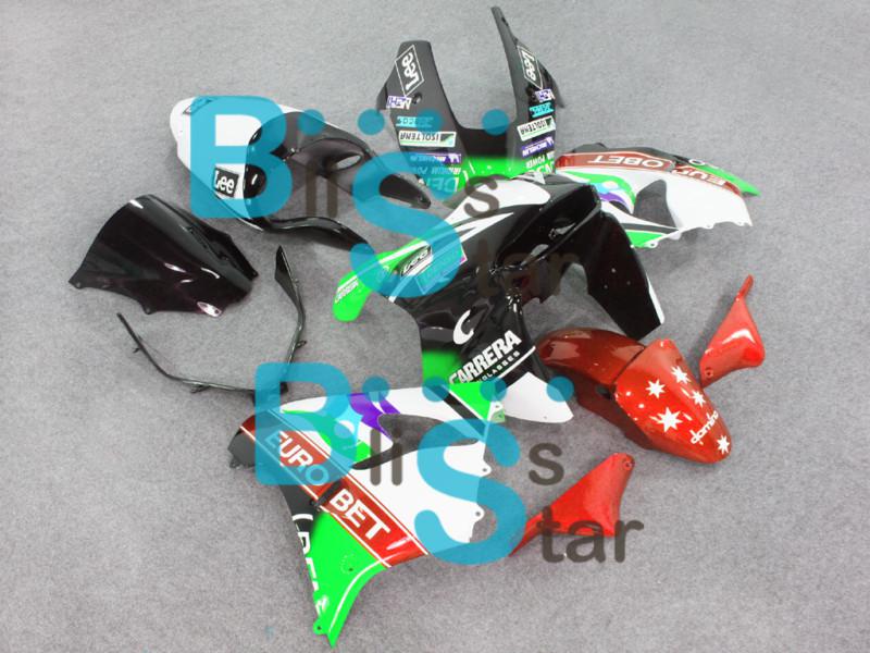 Aftermarket e21 fairing set fit for kawasaki 2002-2003 zx900 zx9r ninja zx-9r w7