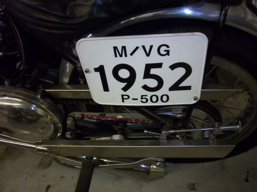 Triumph pre unit or other stainless steel chainguard