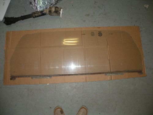 #5465  1973-1991 suburban back glass tailgate glass w/ sash  oem