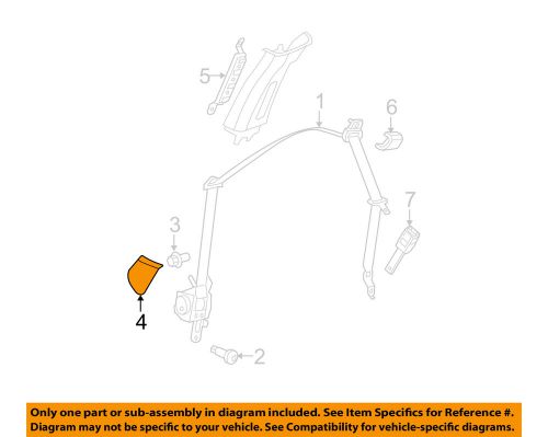 Chrysler oem-seat cover left 1ap331dvaa