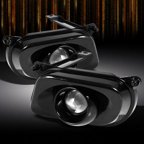 96-99 mercedes benz w210 e-class e300 e320 e420 e430 black projector fog lights