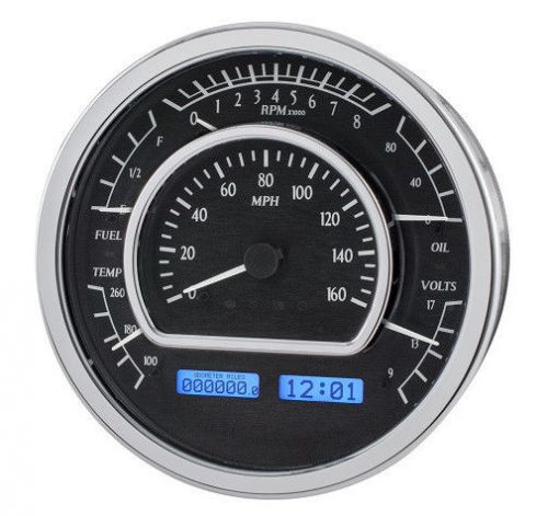 Dakota digital universal multi-level 7.25&#034; round analog dash gauges vhx-1021 new