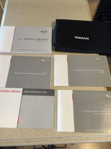 2013 nissan versa sedan owners manual