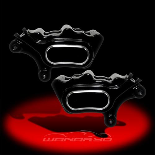 Gma engineering by bdl 4-piston front brake calipers caliper fr dd08-12 fl black