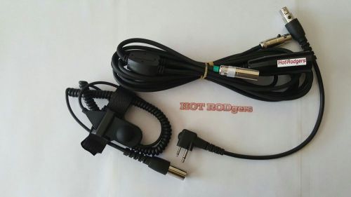 Imsa car harness[6&#039;long] w/motorola jumper w/ptt