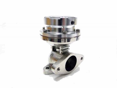 Obx silver al6061 external 2-bolt flange 35mm 38mm wastegate waste gate wg ver2