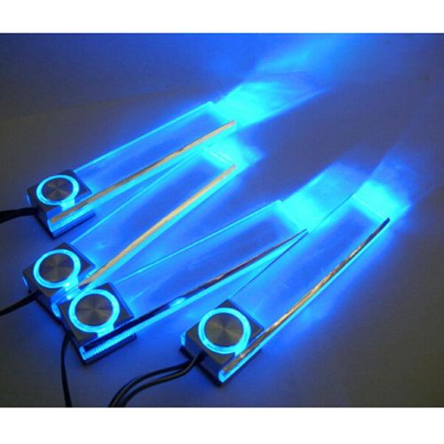 Blue hot car decorative lights charge led interior floor decoration lamp 12v 4