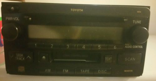 2002 toyota celica radio/cd/tape