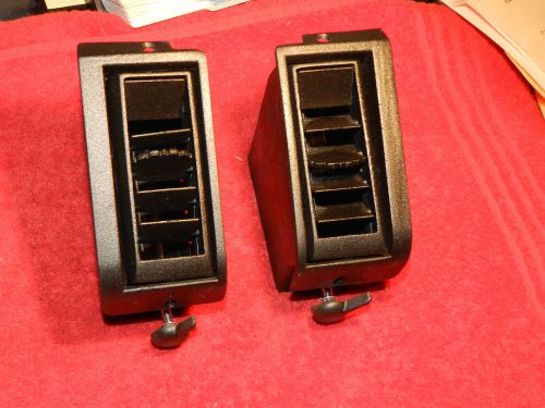 Oe restored a/c dash side vent set 68-69-70 charger/cornet/roadrunner/satellite