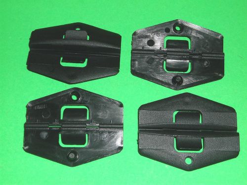 1982-94 s10 blazer, jimmy &amp; bravada window guides- qty.4- fits front doors-#012