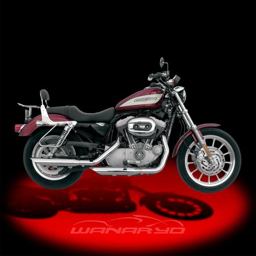 3 inch hp-plus slash-down slip-on mufflers for 2004-2013 harley sportster