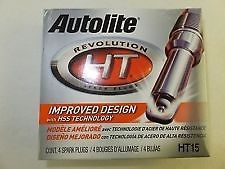 Pack of 8 autolite ht15 spark plug - platinum