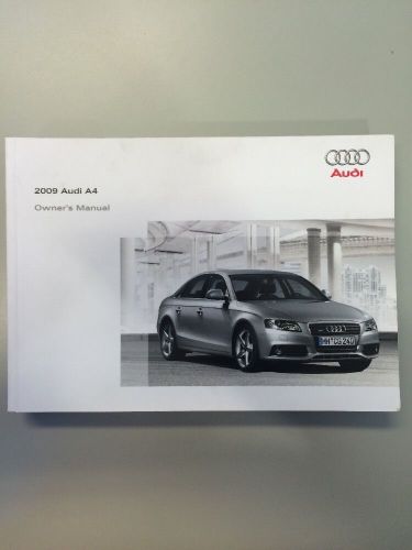 2009 audi a4 owners manual