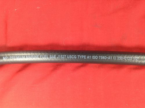 Fuel hose 1/2&#034; a1 mpi marine products gas diesel inboard j1527 uscg 350-0120