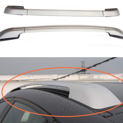 2pcs rack crossbars roof rack bar main body aluminum alloy for bmw x6 2010-2015