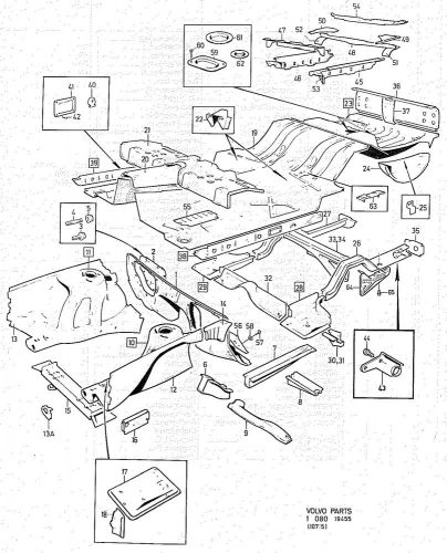 Volvo 240 volvo 260 parts id catalogue on cd