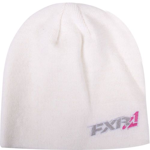 Fxr infinite 2016 beanie hat white/hot pink os