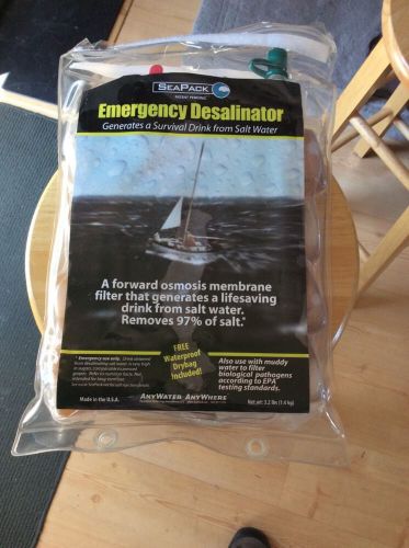 Seapack emergency desalinator hti desalination kit water