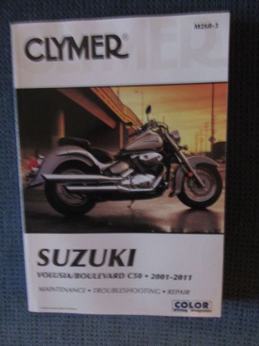 Clymer suzuki volusia/boulevard c50-2001-2011 repair book