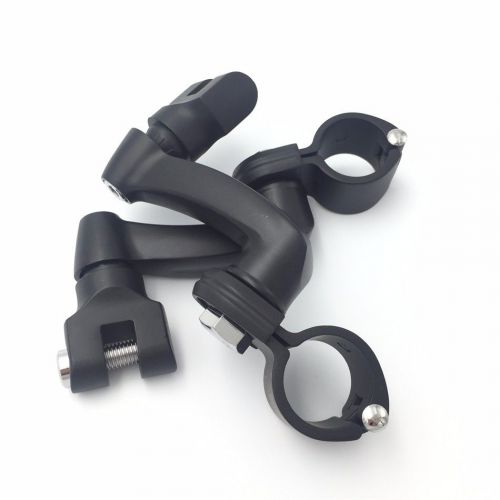 Black peg for any bike equipped with(1.25&#034;)front engine guard frame tube