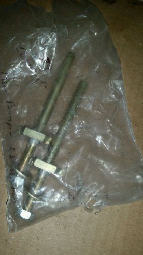 Nos gm  1974 corvette rear bumper extension frame bar adjusting  stops