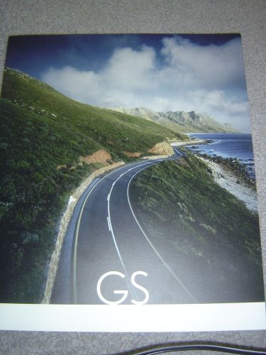 Lexus gs 2006  and 2007 sales brochures