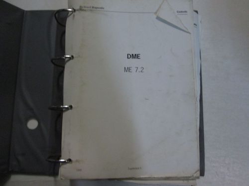 Porsche obd ii  dme 7.2 diagnosis troubleshooting manual factory oem book used