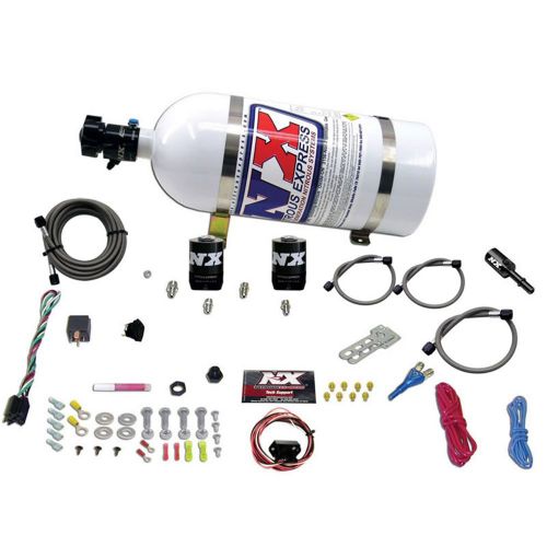 Nitrous express 20932-10 ford coyote single nozzle; nitrous system fits mustang