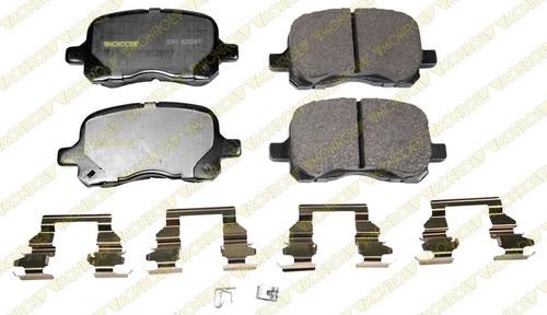 Monroe cx741 brake pad or shoe, front-monroe ceramics brake pad