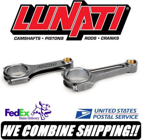 Lunati voodoo h-beam 4340 sbc chevy 6.000&#034; connecting rods 2.100&#034; #70160001-8