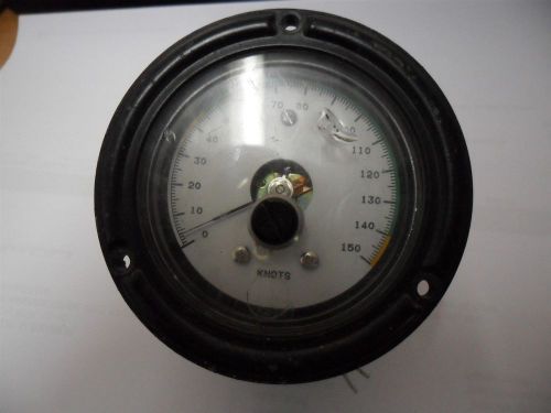 Aviation aircraft  0-150 knots indicator clock