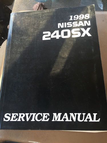 Nissan 240sx service manual  1998