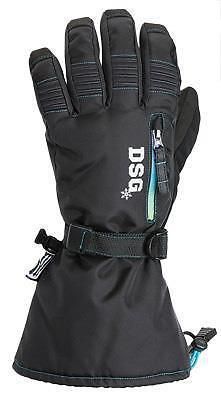 Divas snowgear craze womens gloves black extra large xl 97295